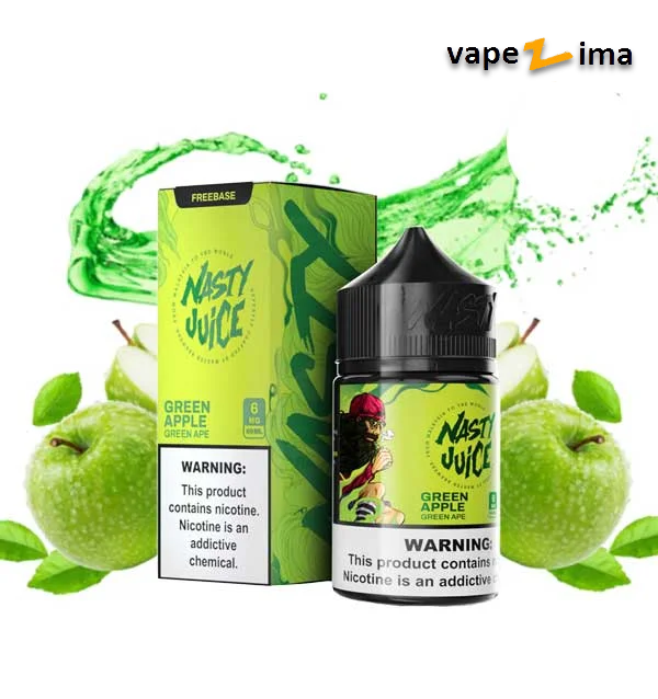 جویس نستی سیب سبز Nasty Green Apple جویس نستی سیب سبز Nasty Green Apple