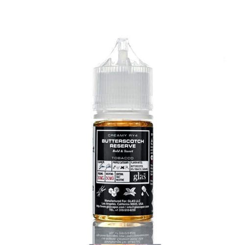 glas-e-liquid-nicotine-salt-e-liquid-glas-basix-salt-nic-e-liquid-butterscotch-reserve-30ml-8858968293435_1800x1800 نیکوتین سالت گلس باتراسکاچ Glas Butterscotch Salt - تصویر 1