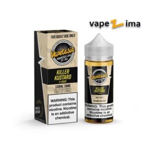 نیکوتین سالت کیلر کاستارد ویپ تازیا | VAPETASIA