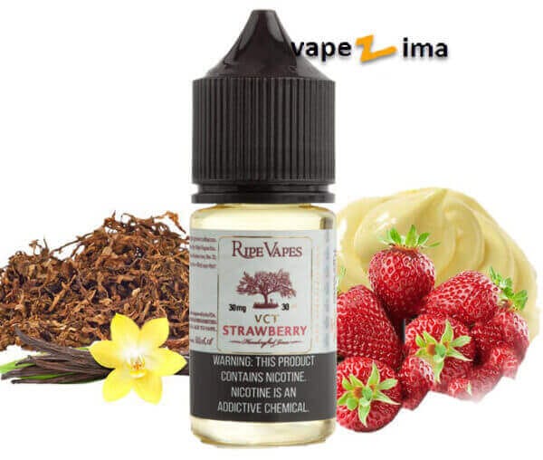 VCT-Strawberry-by-Ripe-Vapes-Handcrafted-Saltz-30ml-600x508(1) سالت وی سی تی توت فرنگی رایپ ویپز Ripe Vapes VCT Strawberry