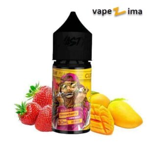 نیکوتین سالت نستی کاشمن انبه توت فرنگی Nasty Cush Man Mango Strawberry