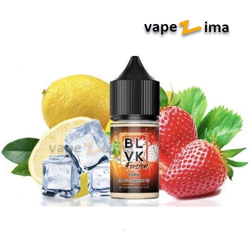 BLVK FUSION CITRUS STRAWBERRY ICE Salts-min نیکوتین سالت لیمو توت فرنگی یخ بی ال وی کی