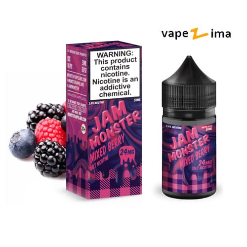 خرید نیکوتین سالت میکس بری مانستر Jam Monster Mixed Berry Nicotine Salt خرید نیکوتین سالت میکس بری مانستر Jam Monster Mixed Berry Nicotine Salt