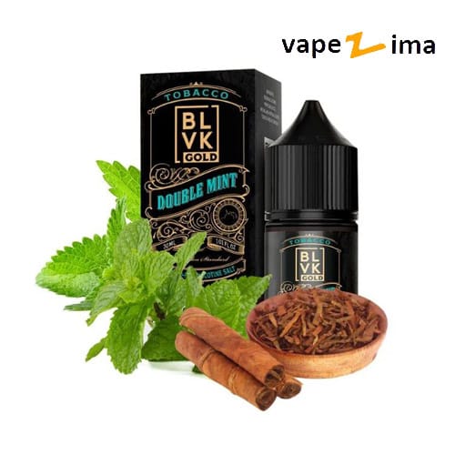 BLVK-GOLD-DOUBLE-MINT نیکوتین سالت تنباکو دوبل نعناع بی ال وی کی