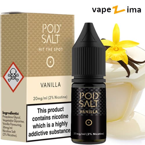 Pod-Salt-Vanilla-Nicotine-Salt سالت وانیل پاد سالت