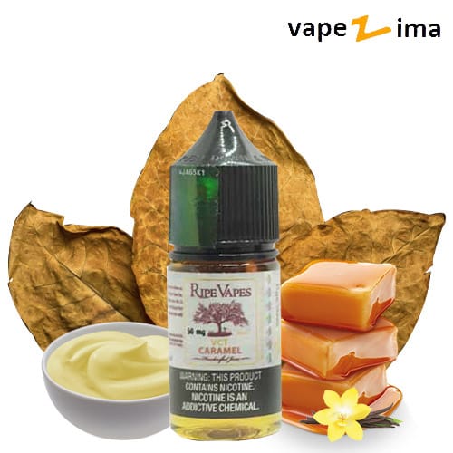 Ripe-Vapes-VCT-Caramel-Salt سالت تنباکو کاستارد کارامل رایپ ویپز