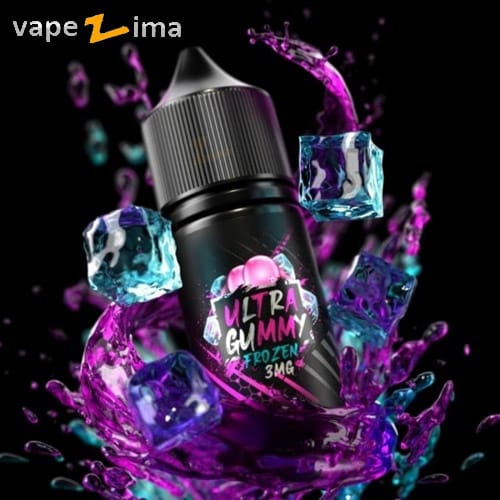 Sams-Vape-Ultra-Gummy-Frozen-Juice جویس آدامس بادکنکی یخ سامز ویپ