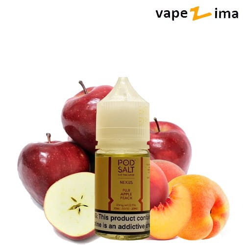 Pod-Salt-Nexus-Fuji-Apple-Peach سالت سیب هلو پادسالت