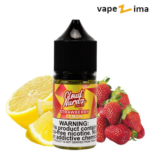 Cloud-Nurdz-Strawberry-Lemon-Salt سالت توت فرنگی لیمو کلود نوردز