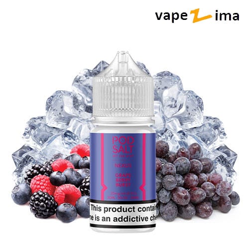Pod-Salt-Grape-Berry-Burst-Ice سالت انگور بری یخ پاد سالت