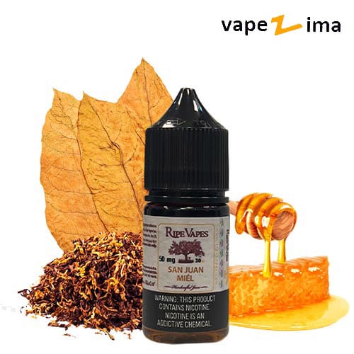 Ripe-Vapes-San-Juan-Miel-Salt سالت تنباکو عسل رایپ ویپز