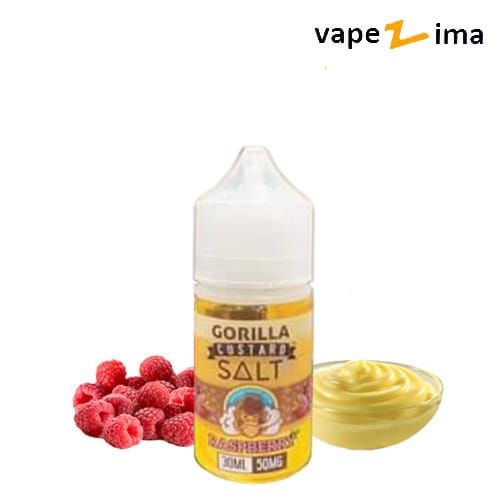 Gorilla-Custard-RaspBerry-Salt سالت کاستارد تمشک گوریلا
