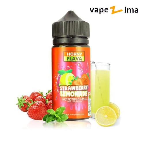 Horny-Flava-StrawBerry-Lemonade-Juice جویس توت فرنگی لیموناد هورنی