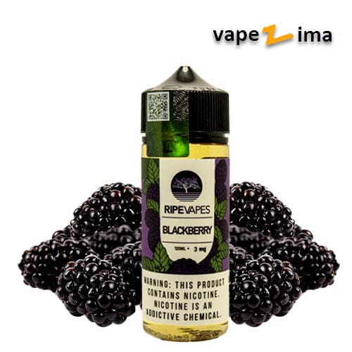 RIPE-VAPES-BLACKBERRY-120ml جویس تمشک سیاه رایپ ویپز