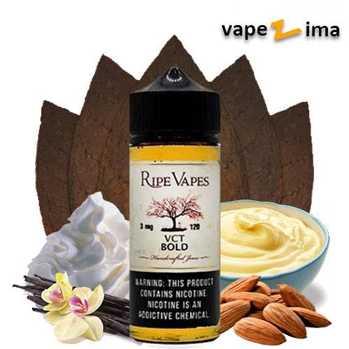 ripr-vape-vct-120ml جویس رایپ ویپز تنباکو وانیل بادام (120 میل) Ripe Vapes VCT Bold - تصویر 1