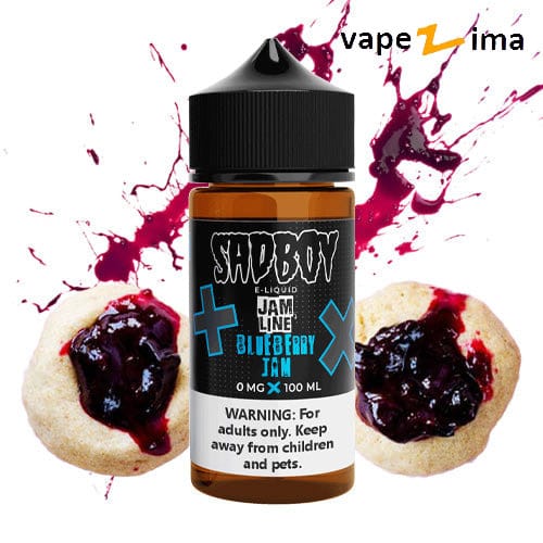 Sadboy-Blueberry-Jam-Line-Juice جویس مربای بلوبری جم سد بوی