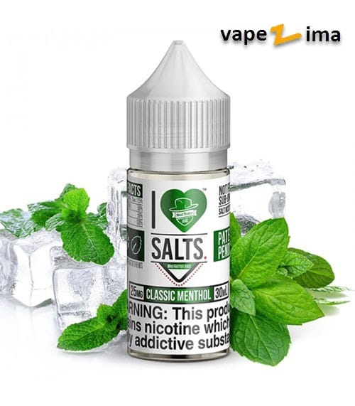 i-love-salts-classic-menthol-salt-likit-30ml کلاسیک منتول ای لاو سالت I Love Salts classic menthol - تصویر 1
