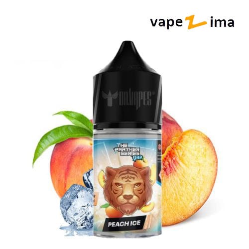 Dr-Vapes-Panther-Peach-Ice-Salt سالت هلو یخ دکتر ویپز