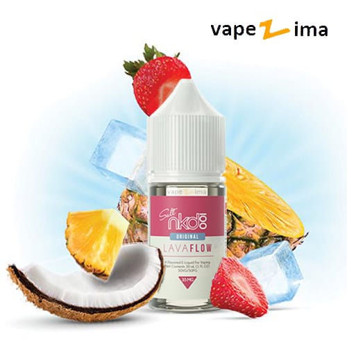 NKD100-Menthol-Lava-Flow-Salt سالت توت فرنگی آناناس نارگیل یخ نیکد