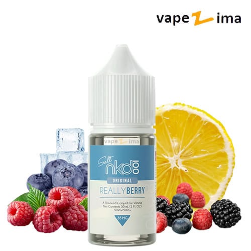 NKD100-Menthol-Really-Berry-Salt سالت زغال اخته شاتوت لیمو یخ نیکد
