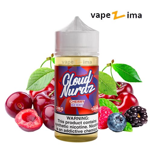 Cloud-Nurdz-Cherry-Berry-Juice جویس گیلاس بری کلود نوردز