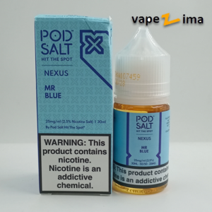 نیکوتین سالت بلوبری پاد سالت POD SALT MR Blue 