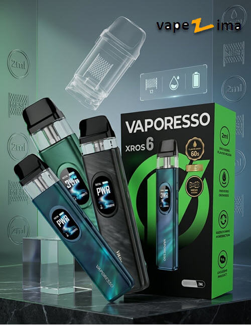 پاد سیستم ویپرسو اکسراس ۶ Vaporesso XROS 6 پاد سیستم ویپرسو اکسراس ۶ Vaporesso XROS 6 - تصویر 1